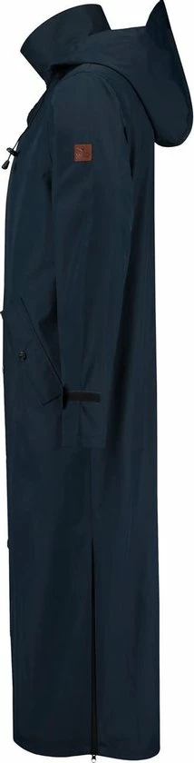 MGO Leisure Wear MGO Storm Extra Lange Regenjas - Dames Jack - Blauw - Maat XXL 3 MGO Leisure Wear MGO Storm Extra Lange Regenjas - Dames Jack - Blauw - Maat XXL - Afbeelding 3