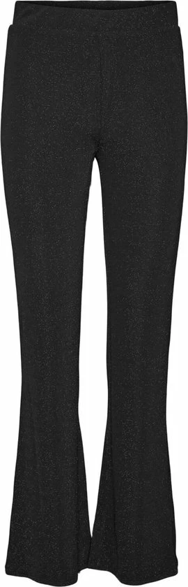 Vero Moda Broek Vmkanva Hw Flare Pant Jrs 10276994 Black/silver Lur Dames Maat - M 1 Vero Moda Broek Vmkanva Hw Flare Pant Jrs 10276994 Black/silver Lur Dames Maat - M