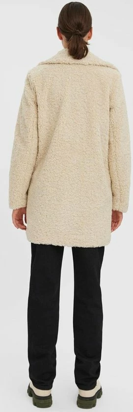 Vero Moda Jas Vmkylie Aw22 Teddy Coat Boos 10268570 Oatmeal Dames Maat - XS 3 Vero Moda Jas Vmkylie Aw22 Teddy Coat Boos 10268570 Oatmeal Dames Maat - XS - Afbeelding 3