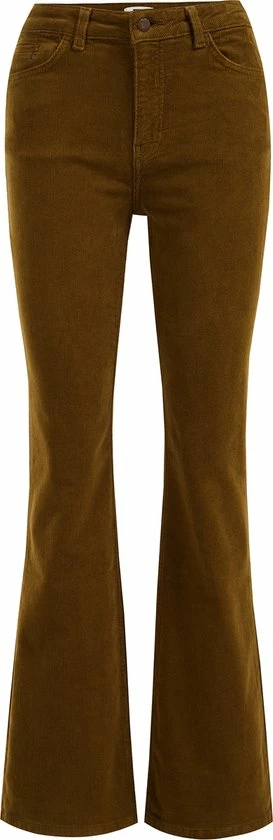 WE Fashion Dames Corduroy Flared Broek 1 WE Fashion Dames Corduroy Flared Broek