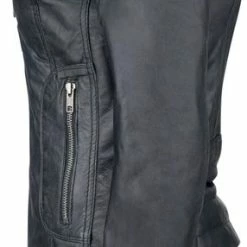 Urban 5884® - Jacky - Dames Leren Jas -Openstaande Kraag - Lams Leer - Zwart– Biker - Maat M -Dameskleding Verkoop 286x840 11