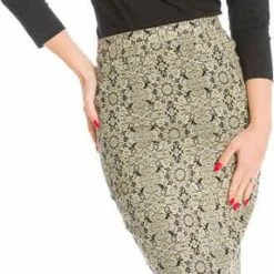 Dancing Days Kokerrok -M- EVENING GLAMOUR Zwart -Dameskleding Verkoop 287x840 3