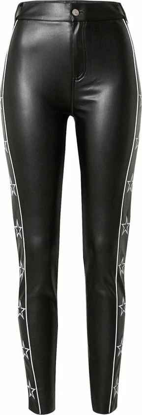 Colourful Rebel Chloe Star Broek Zwart Dames - Katoen - L 15 Colourful Rebel Chloe Star Broek Zwart Dames - Katoen - L - Afbeelding 15