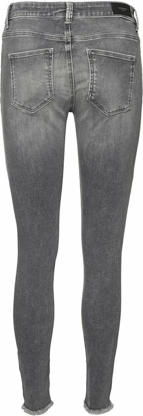 VERO MODA VMPEACH MR SKINNY ANK CUT RI2100 NOOS Dames Jeans - Maat S X L30 2 VERO MODA VMPEACH MR SKINNY ANK CUT RI2100 NOOS Dames Jeans - Maat S X L30 - Afbeelding 2