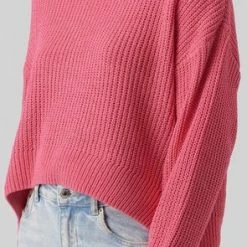 VERO MODA VMSADIE LS O-NECK ROUNDED HEM BLOUSE BF Dames Trui - Maat L -Dameskleding Verkoop 295x840 4
