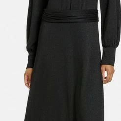 TAIFUN Dames Midi-jurk Met Glittereffect Schwarz-38 11 TAIFUN Dames Midi-jurk Met Glittereffect Schwarz-38 -Dameskleding Verkoop 302x840 1