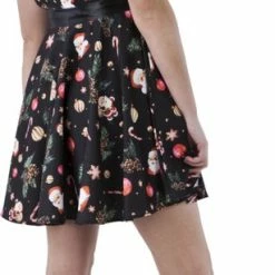 X-Mas Fashion House Kerstjurk Black Santa | Maat 38 -Dameskleding Verkoop 307x840 2