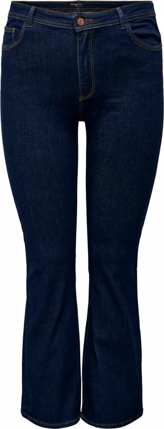 ONLY CARMAKOMA CARSALLY HW FLARED JEANS DNM BJ370 NOOS Dames Jeans - Maat 52 3 ONLY CARMAKOMA CARSALLY HW FLARED JEANS DNM BJ370 NOOS Dames Jeans - Maat 52 - Afbeelding 3