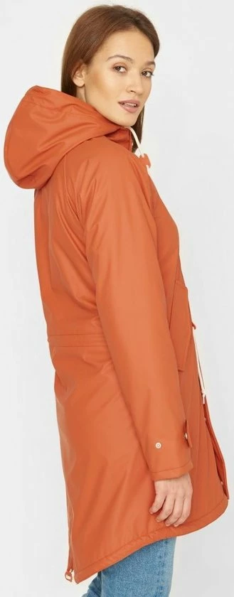 Burnt Ochre Friese Tidaholm Parka Met Teddy Voering Van Derbe XXXL 4 Burnt Ochre Friese Tidaholm Parka Met Teddy Voering Van Derbe XXXL - Afbeelding 4