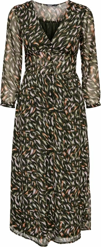 ONLY ONLSLOANE 7/8 MIDI DRESS PTM Dames Jurk - Maat M 1 ONLY ONLSLOANE 7/8 MIDI DRESS PTM Dames Jurk - Maat M