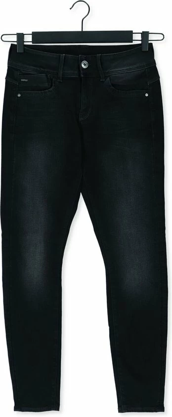 G-Star RAW Jeans Lynn Mid Skinny Jeans Dusty Grey Dames Maat - W25 X L32 8 G-Star RAW Jeans Lynn Mid Skinny Jeans Dusty Grey Dames Maat - W25 X L32 - Afbeelding 8