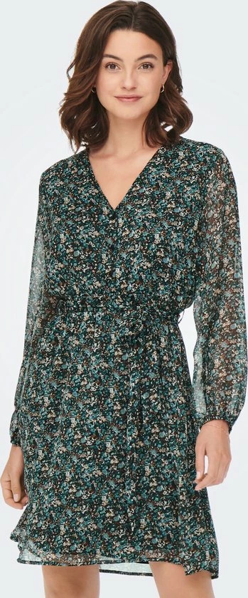 ONLY ONLCERA 3/4 SHORT DRESS WVN NOOS Dames Jurk - Maat M 8 ONLY ONLCERA 3/4 SHORT DRESS WVN NOOS Dames Jurk - Maat M - Afbeelding 8