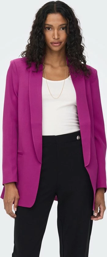 Only Blazer Onldubby L/s Blazer Tlr 15288789 Festival/ Fuchsia Dames Maat - 42 5 Only Blazer Onldubby L/s Blazer Tlr 15288789 Festival/ Fuchsia Dames Maat - 42 - Afbeelding 5