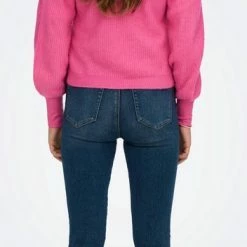 Jacqueline De Yong Vest Jdydrea L/s Short Cardigan Knt Noos 15223312 Carmine Rose Dames Maat - L -Dameskleding Verkoop 352x840 2