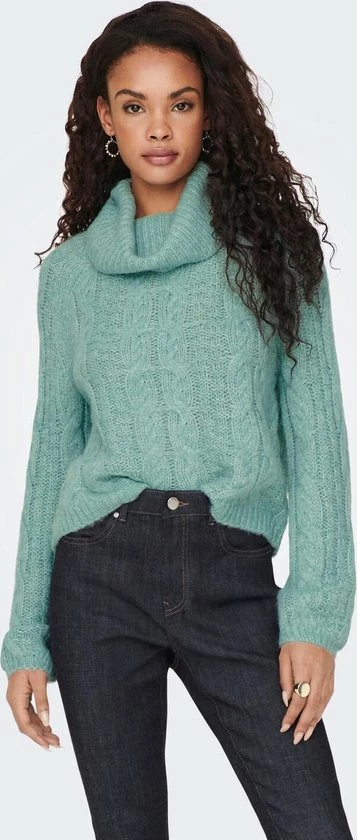 ONLY ONLNEW CHUNKY L/S COWLNECK PULLOVER KNT Dames Trui - Maat M 8 ONLY ONLNEW CHUNKY L/S COWLNECK PULLOVER KNT Dames Trui - Maat M - Afbeelding 8