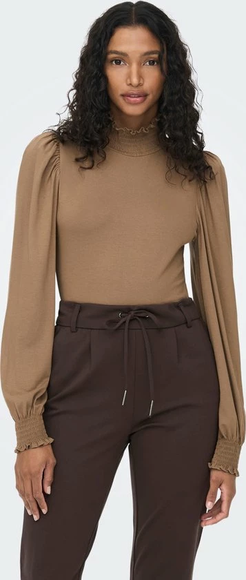 ONLY ONLELVA L/S SMOCK TOP NOOS NN Dames Top - Maat M 4 ONLY ONLELVA L/S SMOCK TOP NOOS NN Dames Top - Maat M - Afbeelding 4