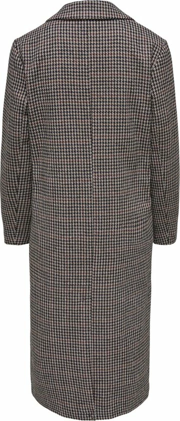 Jacqueline De Yong Jas Jdyemma Check X-long Coat Otw Hab 15270974 Argan Oil Dames Maat - L 2 Jacqueline De Yong Jas Jdyemma Check X-long Coat Otw Hab 15270974 Argan Oil Dames Maat - L - Afbeelding 2