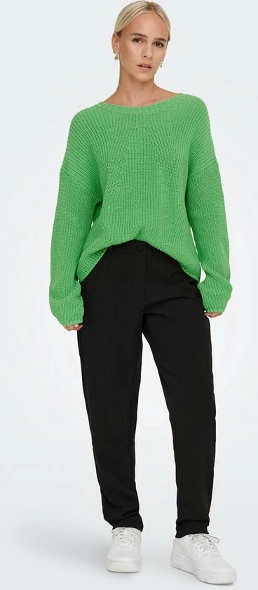 Only Trui Onlbella Life Ls O-neck Cc Knt 15279771 Green Bee Dames Maat - M 5 Only Trui Onlbella Life Ls O-neck Cc Knt 15279771 Green Bee Dames Maat - M - Afbeelding 5