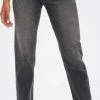 Only Jeans Onlemily Stretch Hw St Ank Cro614 N 15259634 Dark Grey Denim Dames Maat - W31 X L32