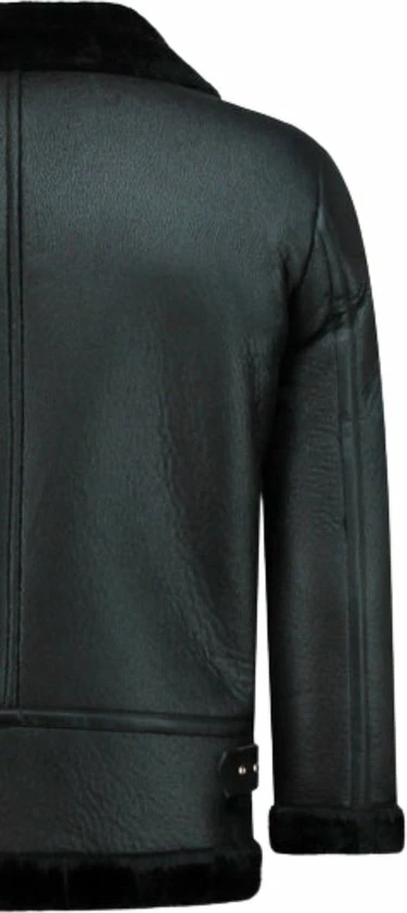 Z DESIGN Dames Lammy Coat Winterjas- Zwart 8 Z DESIGN Dames Lammy Coat Winterjas- Zwart - Afbeelding 8