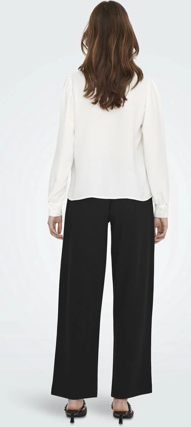 Jacqueline De Yong Blouse Jdyqueen L/s Collar Shirt Wvn 15270684 Cloud Dancer Dames Maat - XS 4 Jacqueline De Yong Blouse Jdyqueen L/s Collar Shirt Wvn 15270684 Cloud Dancer Dames Maat - XS - Afbeelding 4