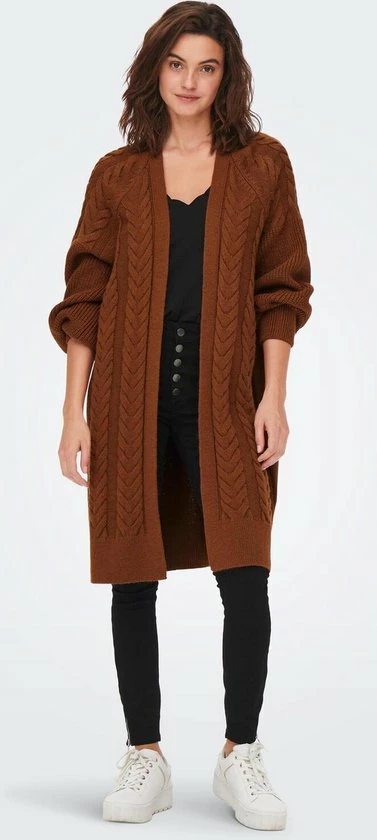 ONLY ONLSIF FREJA L/S CARDIGAN LONG KNT Dames Trui - Maat M 7 ONLY ONLSIF FREJA L/S CARDIGAN LONG KNT Dames Trui - Maat M - Afbeelding 7