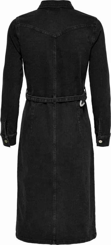 ONLY ONLMYTH BELT DNM DRESS Dames Jurk - Maat XS 2 ONLY ONLMYTH BELT DNM DRESS Dames Jurk - Maat XS - Afbeelding 2