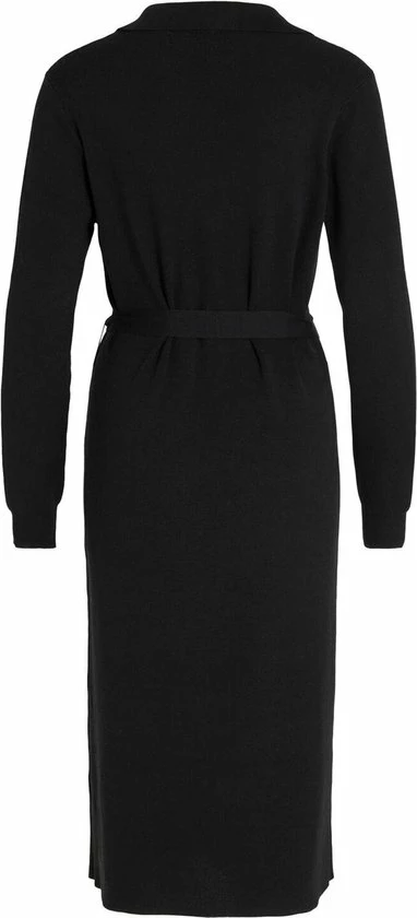 VILA VIMARLA COLLAR L/S KNIT DRESS Dames Jurk - Maat XL 3 VILA VIMARLA COLLAR L/S KNIT DRESS Dames Jurk - Maat XL - Afbeelding 3