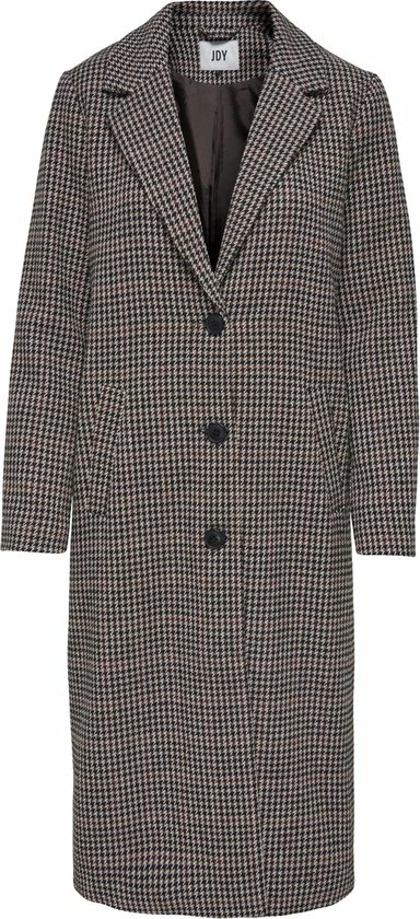 Jacqueline De Yong Jas Jdyemma Check X-long Coat Otw Hab 15270974 Argan Oil Dames Maat - L 1 Jacqueline De Yong Jas Jdyemma Check X-long Coat Otw Hab 15270974 Argan Oil Dames Maat - L
