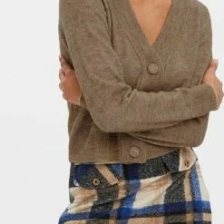 Vero Moda Vest Vmvigga Ls V-neck Cardigan Ga 10271501 Tigers Eye/w Melange Dames Maat - M 8 Vero Moda Vest Vmvigga Ls V-neck Cardigan Ga 10271501 Tigers Eye/w Melange Dames Maat - M -Dameskleding Verkoop 384x840 6