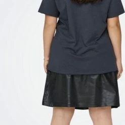 ONLY CARMAKOMA CARQUOTE SS V-NECK REG TEE JRS Dames T-shirt - Maat L-50/52 -Dameskleding Verkoop 385x840 9