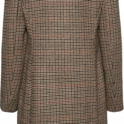 VERO MODA VMBLAST CHECK LONG WOOL JACKET GA Dames Jas - Maat XS -Dameskleding Verkoop 392x840