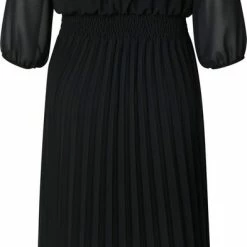 Paprika Lange, Effen Plisséjurk Lange, Effen Plisséjurk -Dameskleding Verkoop 393x840 2