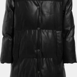 Guess Emilie Long Jacket Jassen - Zwart -Dameskleding Verkoop 393x840 6