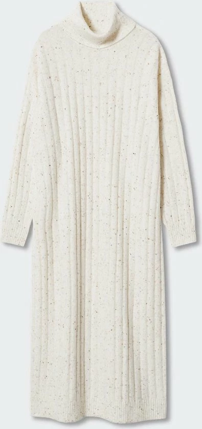 Mango Jurk Geribde Jurk Met Omgeslagen Col 37067731 05 Dames Maat - L 3 Mango Jurk Geribde Jurk Met Omgeslagen Col 37067731 05 Dames Maat - L - Afbeelding 3