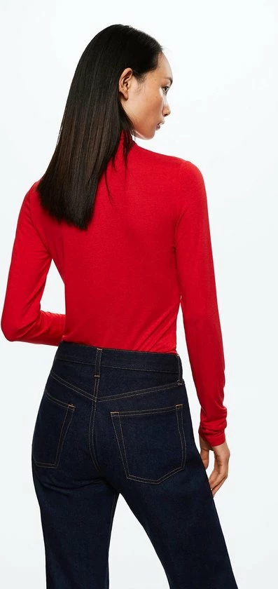 Mango T-shirt T Shirt Met Gesmokt Detail 37003851 70 Dames Maat - XXL 6 Mango T-shirt T Shirt Met Gesmokt Detail 37003851 70 Dames Maat - XXL - Afbeelding 6