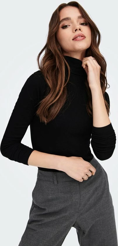 ONLY ONLSILLE ROLL NECK TOP JRS NOOS Dames T-shirt - Maat XL 6 ONLY ONLSILLE ROLL NECK TOP JRS NOOS Dames T-shirt - Maat XL - Afbeelding 6