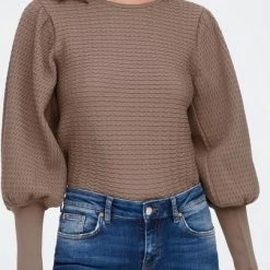 ONLY ONLGINNIE L/S PUFF PULLOVER KNT Dames Trui - Maat XL -Dameskleding Verkoop 404x840 5