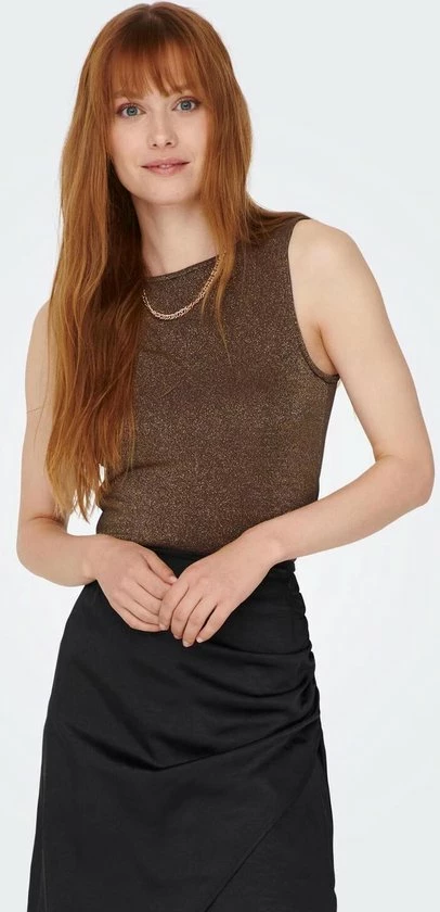 Jacqueline De Yong Top Jdylea S/l Reversible Top Jrs 15275409 Chocolate Brown Dames Maat - M 3 Jacqueline De Yong Top Jdylea S/l Reversible Top Jrs 15275409 Chocolate Brown Dames Maat - M - Afbeelding 3