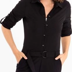 Zwarte Jumpsuit Van Je M'appelle - Dames - Travelstof - Maat 2XL - 1 Maat Beschikbaar -Dameskleding Verkoop 406x840 2