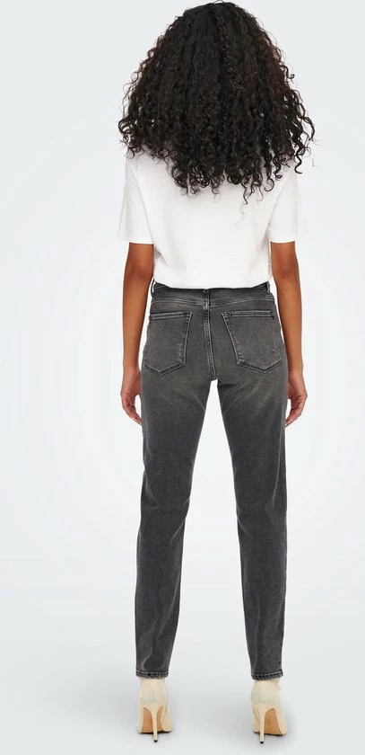 Only Jeans Onlemily Stretch Hw St Ank Cro614 N 15259634 Dark Grey Denim Dames Maat - W31 X L32 5 Only Jeans Onlemily Stretch Hw St Ank Cro614 N 15259634 Dark Grey Denim Dames Maat - W31 X L32 - Afbeelding 5