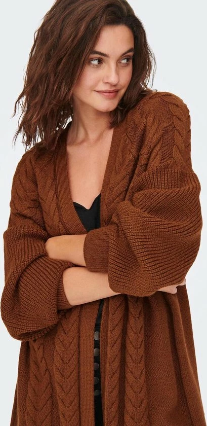 ONLY ONLSIF FREJA L/S CARDIGAN LONG KNT Dames Trui - Maat M 5 ONLY ONLSIF FREJA L/S CARDIGAN LONG KNT Dames Trui - Maat M - Afbeelding 5