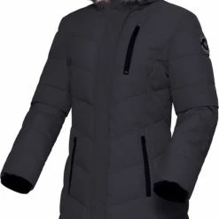 Paragoose - Lange Dames Winterjas - Model Julie - Teddy Gevoerde Capuchon - Zwart -Dameskleding Verkoop 413x840 5