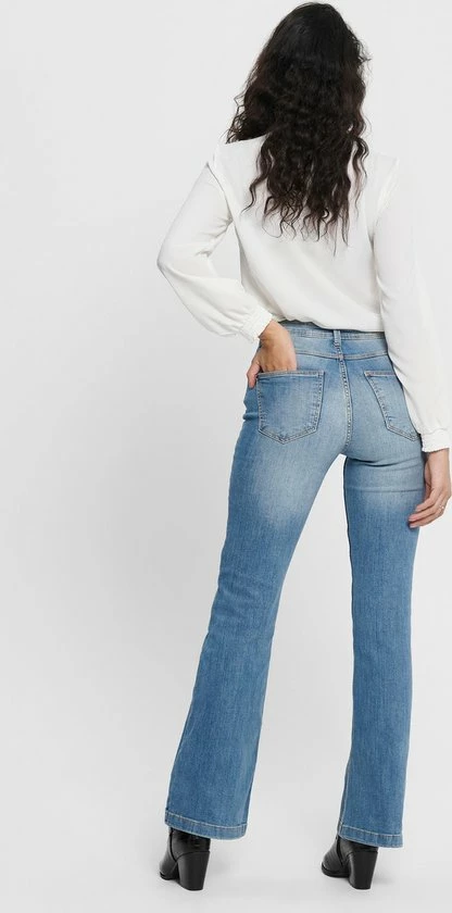 JDY JDYFLORA LIFE FLARED HIGH MB NOOS DNM Vrouwen Jeans - Maat 32 X 32 4 JDY JDYFLORA LIFE FLARED HIGH MB NOOS DNM Vrouwen Jeans - Maat 32 X 32 - Afbeelding 4