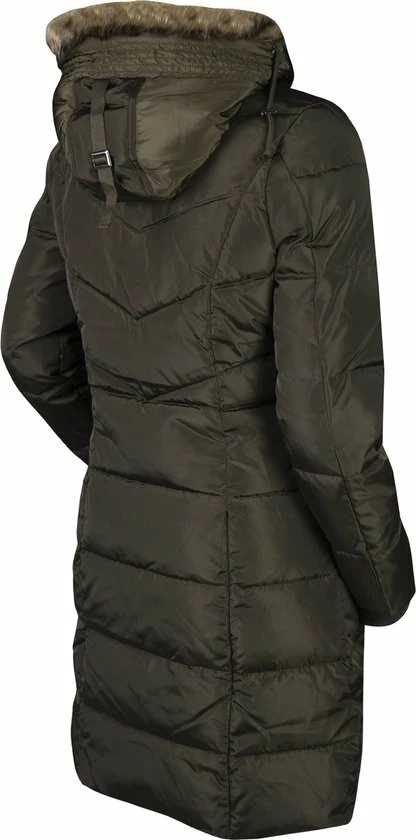 Horka Winterjas Glacier Dames Polyester Taupe Maat S 3 Horka Winterjas Glacier Dames Polyester Taupe Maat S - Afbeelding 3