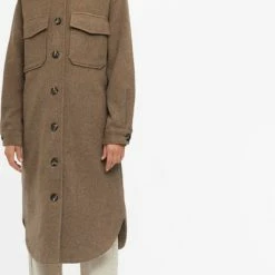 OBJECT OBJELLA WOOL COAT NOOS Dames Jas - Maat 40 -Dameskleding Verkoop 417x840