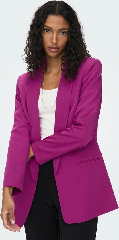 Only Blazer Onldubby L/s Blazer Tlr 15288789 Festival/ Fuchsia Dames Maat - 42 3 Only Blazer Onldubby L/s Blazer Tlr 15288789 Festival/ Fuchsia Dames Maat - 42 - Afbeelding 3