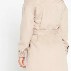 LOLALIZA Lange Mantel - Beige - Maat L 9 LOLALIZA Lange Mantel - Beige - Maat L -Dameskleding Verkoop 418x840 3