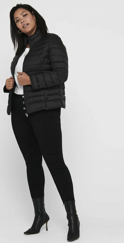 ONLY CARMAKOMA CARTAHOE QUILTED JACKET OTW Dames Jas - Maat S/44 3 ONLY CARMAKOMA CARTAHOE QUILTED JACKET OTW Dames Jas - Maat S/44 - Afbeelding 3