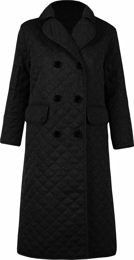 Rainfamily - Regenjas Dames - Model Angle - Maat XL - Zwart 1 Rainfamily - Regenjas Dames - Model Angle - Maat XL - Zwart